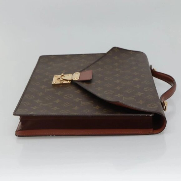 LOUIS VUITTON Monogram Porte Documents Bandouliere Bag M53338 Auth sw092 - Picture 5 of 15